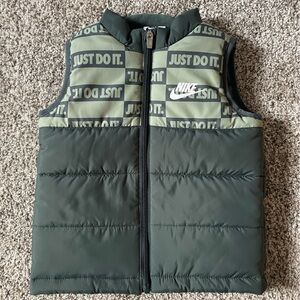 Nike Green Puffer Vest